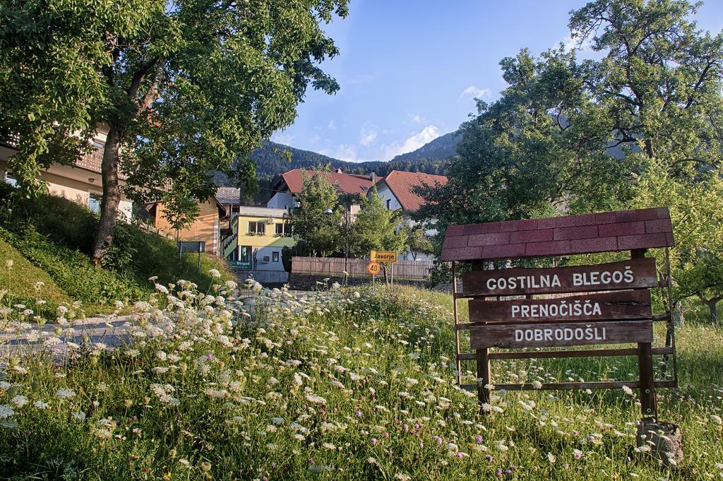Poljane nad Škofjo Loko Gostilna Pension Blegos מראה חיצוני תמונה