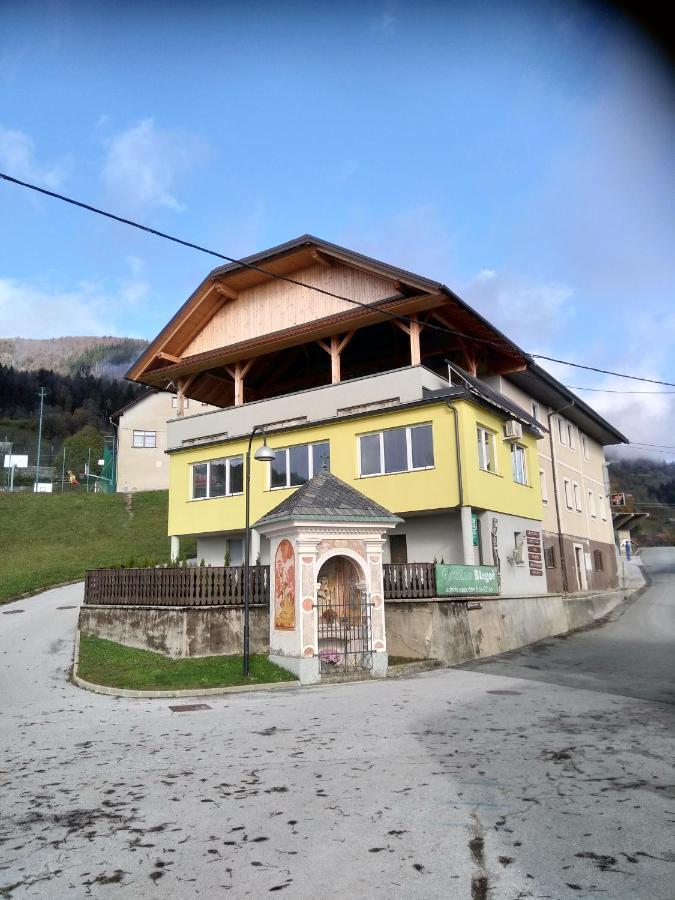 Poljane nad Škofjo Loko Gostilna Pension Blegos מראה חיצוני תמונה